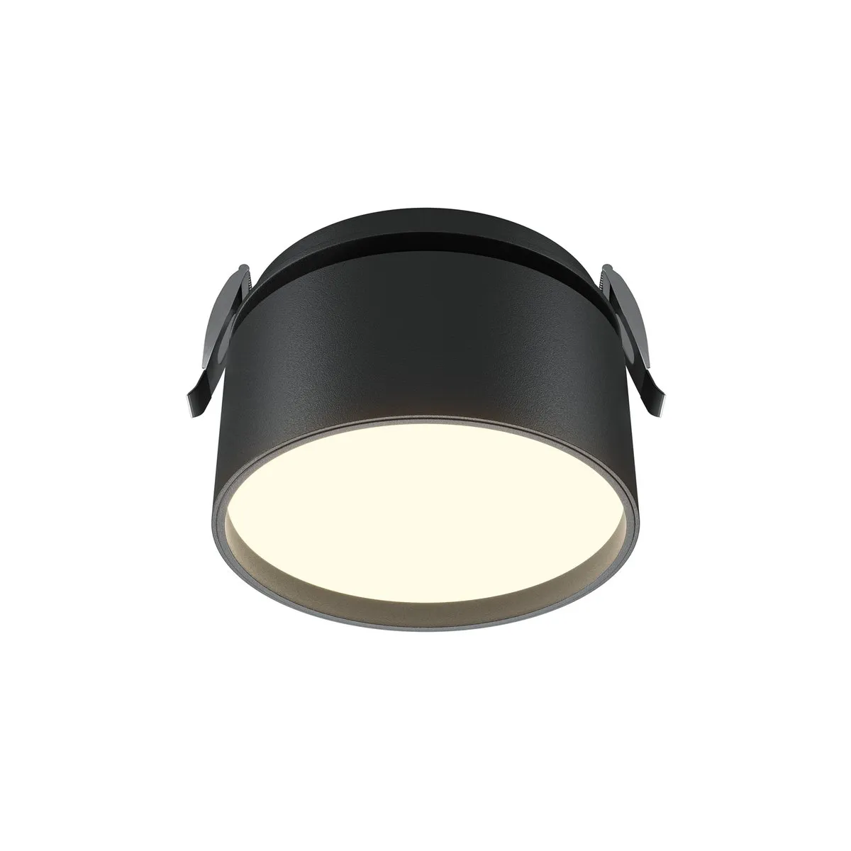 DL024-12W-DTW-B Встраиваемый Светильник Downlight 120.0° IP 20 Алюминий LED Черный