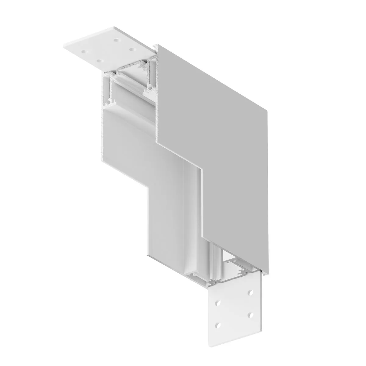 TRA004ICL-21W Трековый Светильник Магнитная трековая система S35 0K 120° IP 20 Алюминий Белый