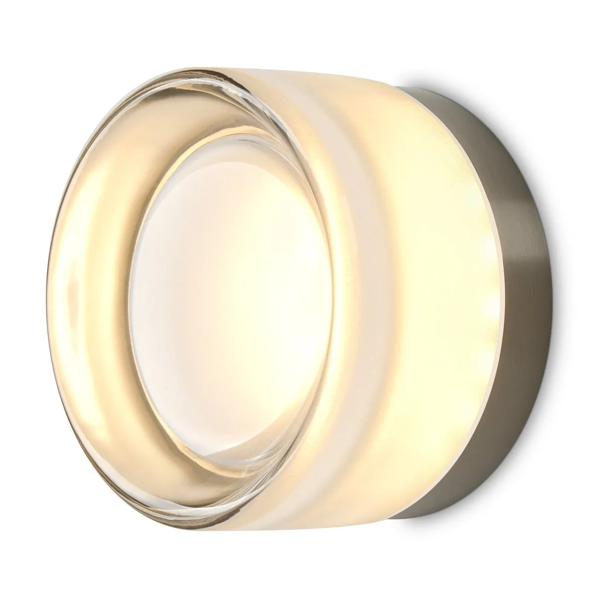 FR5603WL-L8TR Настенный Светильник Modern 3000K 120.0° IP 20 Металл, Стекло LED Никель Прозрачный 7Вт