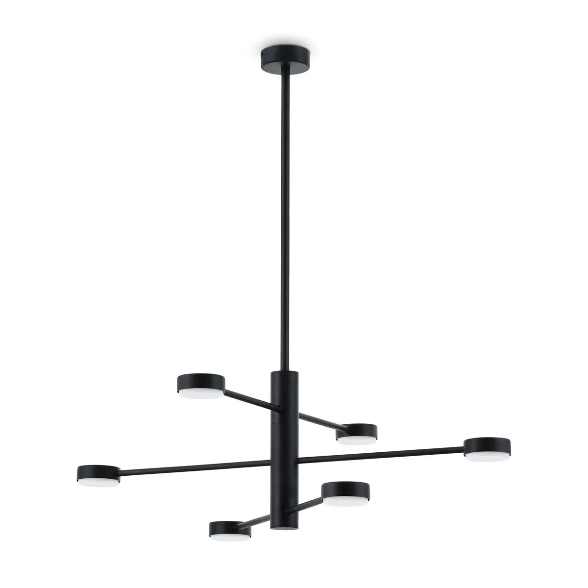 FR5363CL-06B Потолочный Светильник Modern 0K IP 20 Металл и Пластик, Металл GX53 Черный 48Вт