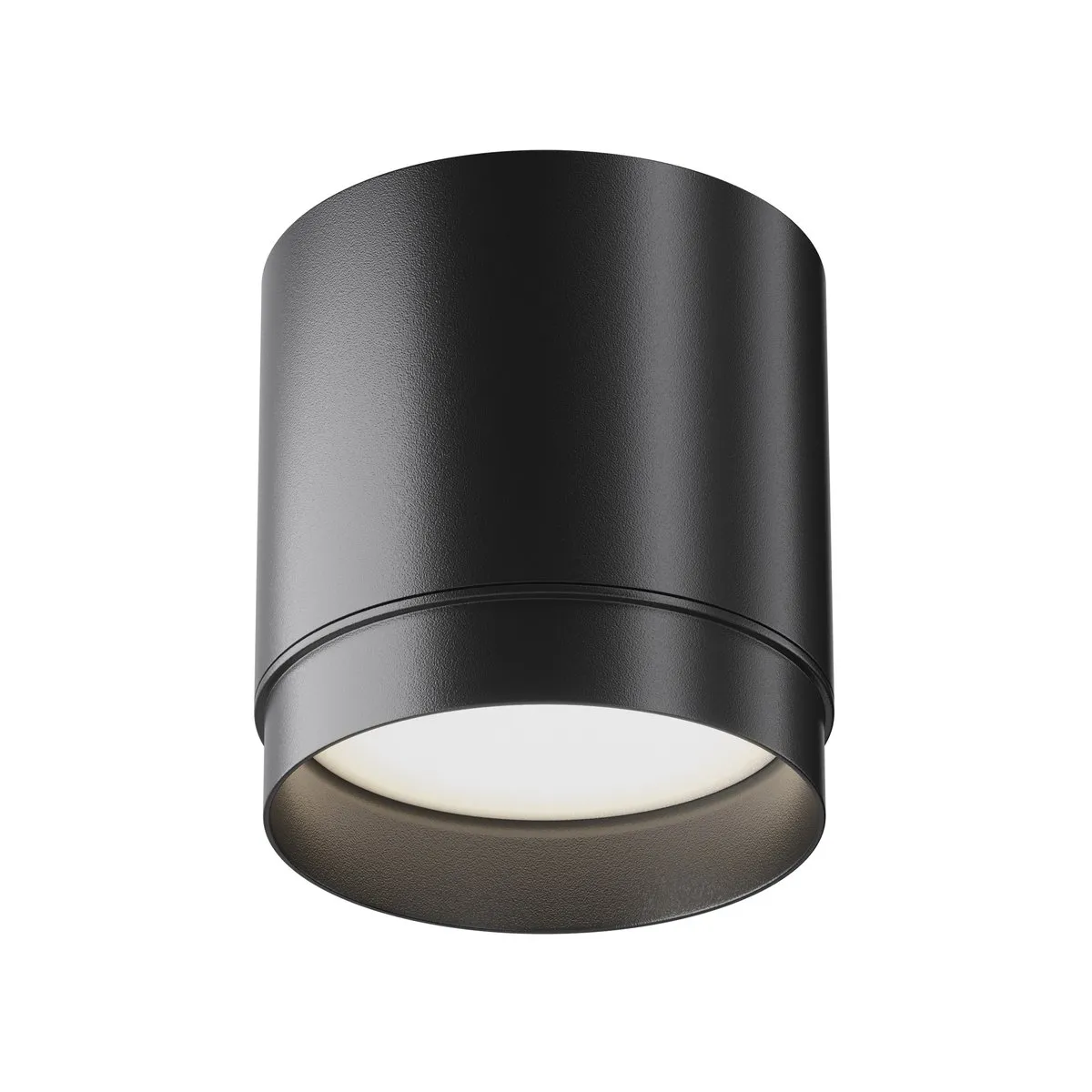 C088CL-GX53-B Потолочный Светильник Ceiling 0K IP 20 Алюминий и пластик GX53 Черный 12Вт