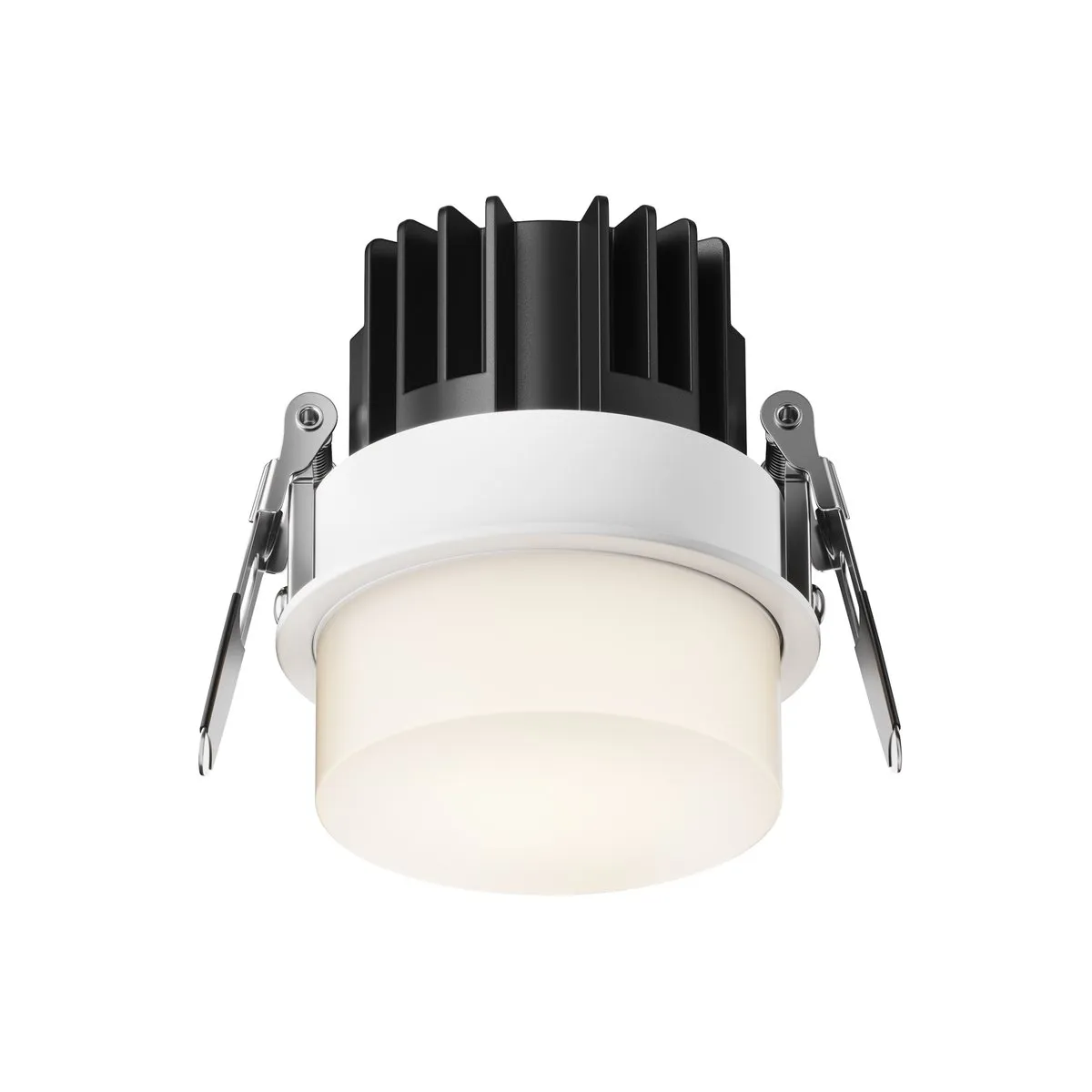 DL065-12W4K-W Встраиваемый Светильник Downlight 4000K 180.0° IP 20 Алюминий LED Белый 12Вт