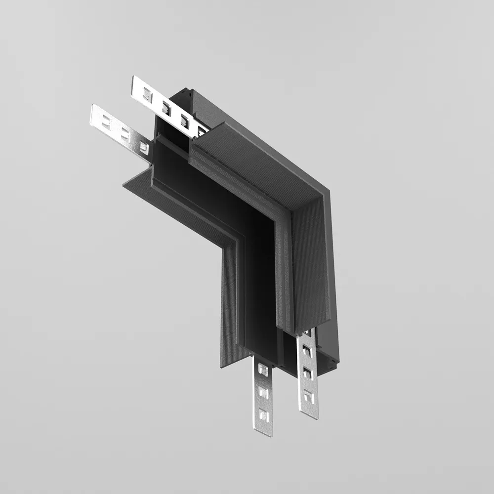 TRA034ICL-42.12B Встраиваемый Светильник Магнитная трековая система 23мм EXILITY 0K IP 20 Алюминий Черный 100мм