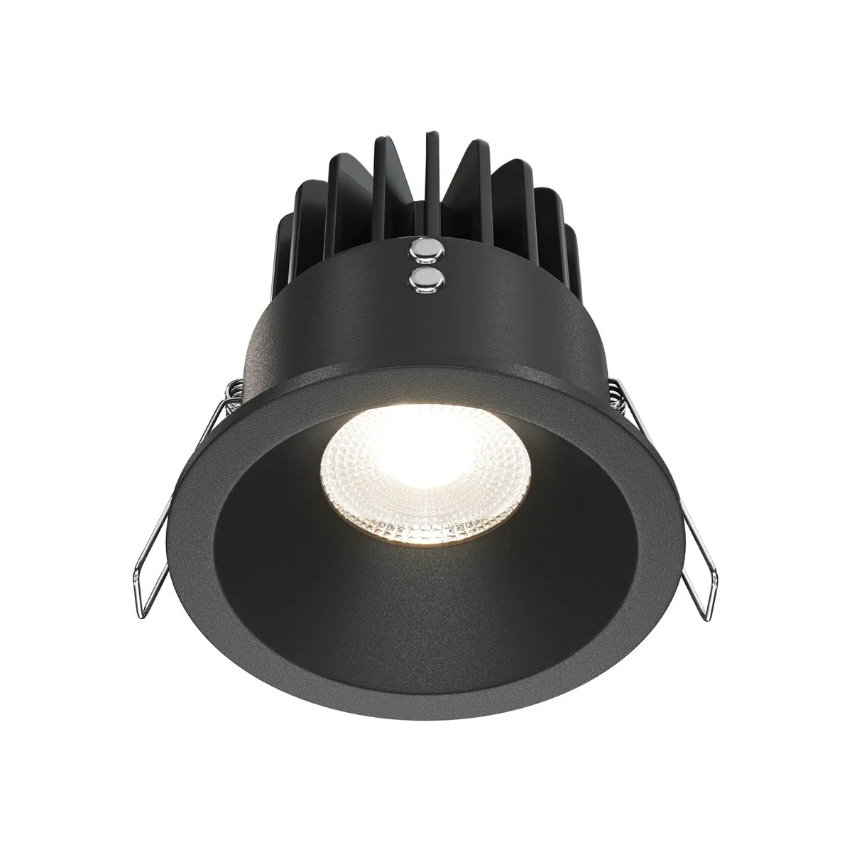 DL034-L12W4K-D-B Встраиваемый Светильник Downlight 4000K 60.0° IP 65 Алюминий LED Черный 12Вт