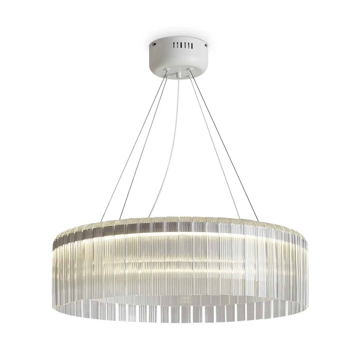 FR5546PL-L60W Подвесной Светильник Modern 2700K 120.0° IP 20 Металл, Стекло LED Белый Прозрачный 60Вт