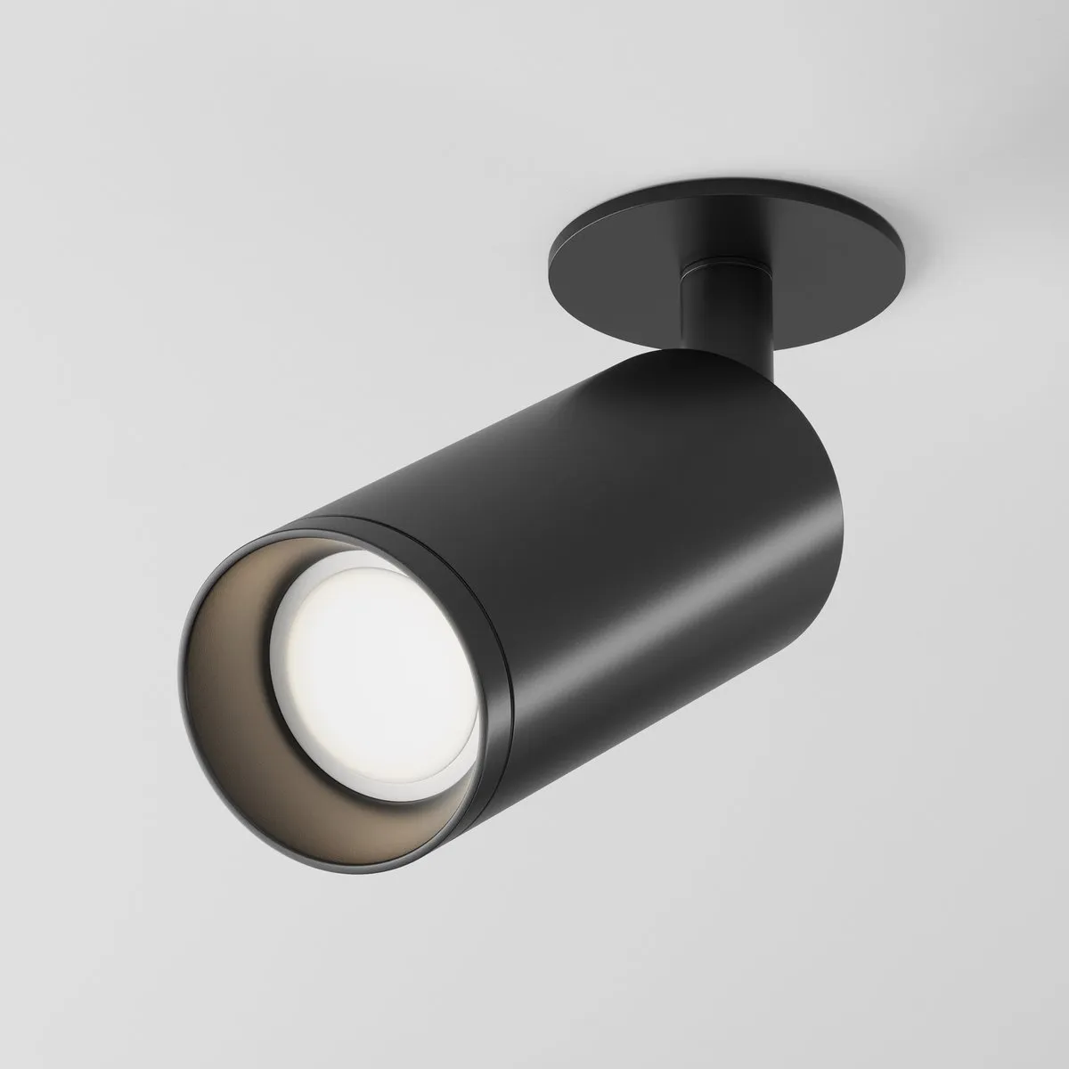 C018CL-01B Встраиваемый Светильник Ceiling 0K IP 20 Алюминий GU10 Черный