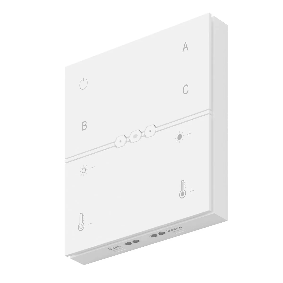 DRC034-8-W Светильник Bluetooth 0K 120° IP 20 Пластик Белый