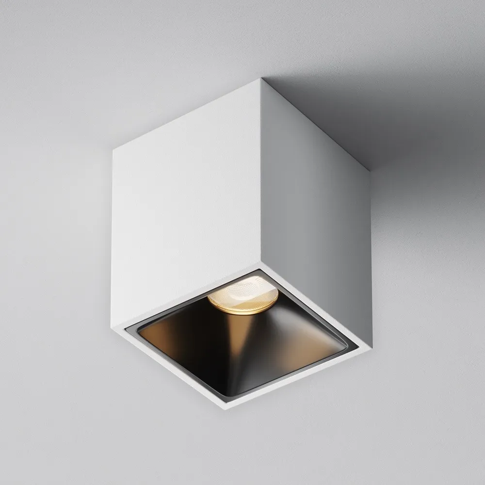 C065CL-8W3K-SQ-WB Потолочный Светильник Ceiling 3000K 60.0° IP 20 Алюминий LED Белый 8Вт