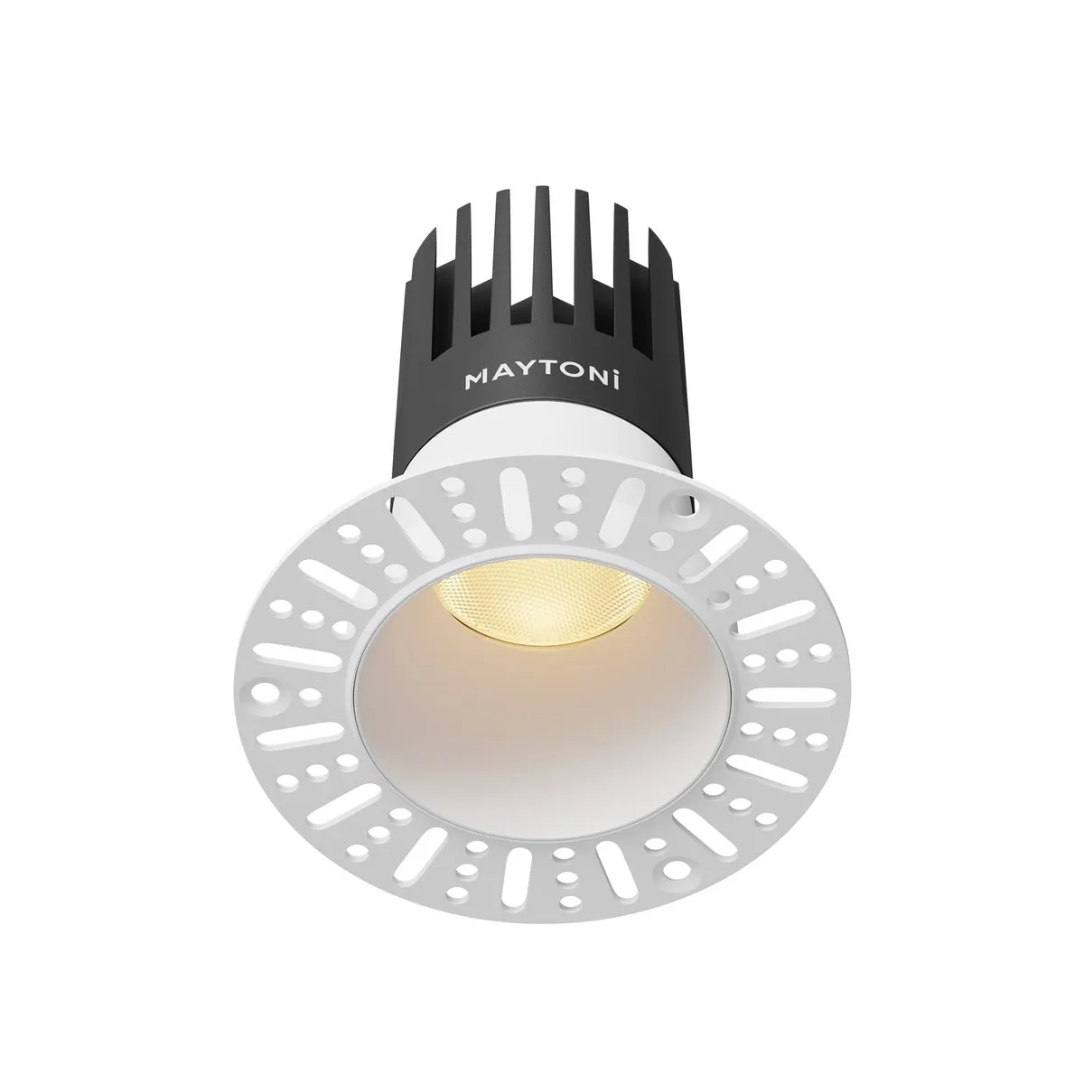 DL122-15W-2.7K-TRS-W Встраиваемый Светильник Downlight 2700K 50.0° IP 20 Алюминий LED Белый 15Вт