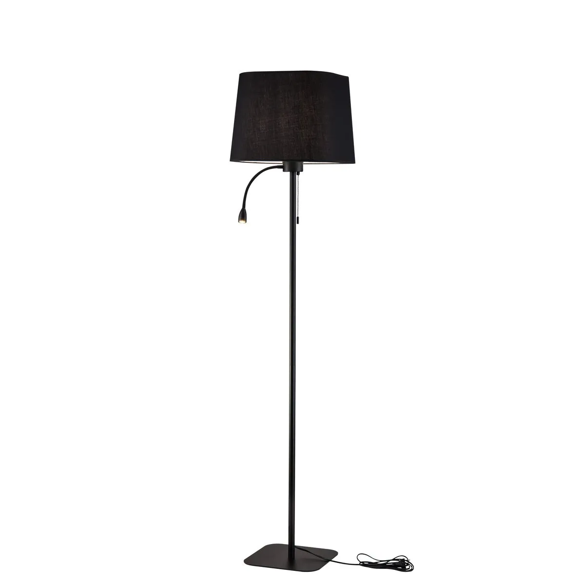 Z001FL-L3W-1B Напольный Светильник Table & Floor 3000K 30.0° IP 20 Металл, Текстиль E27 Черный 60Вт