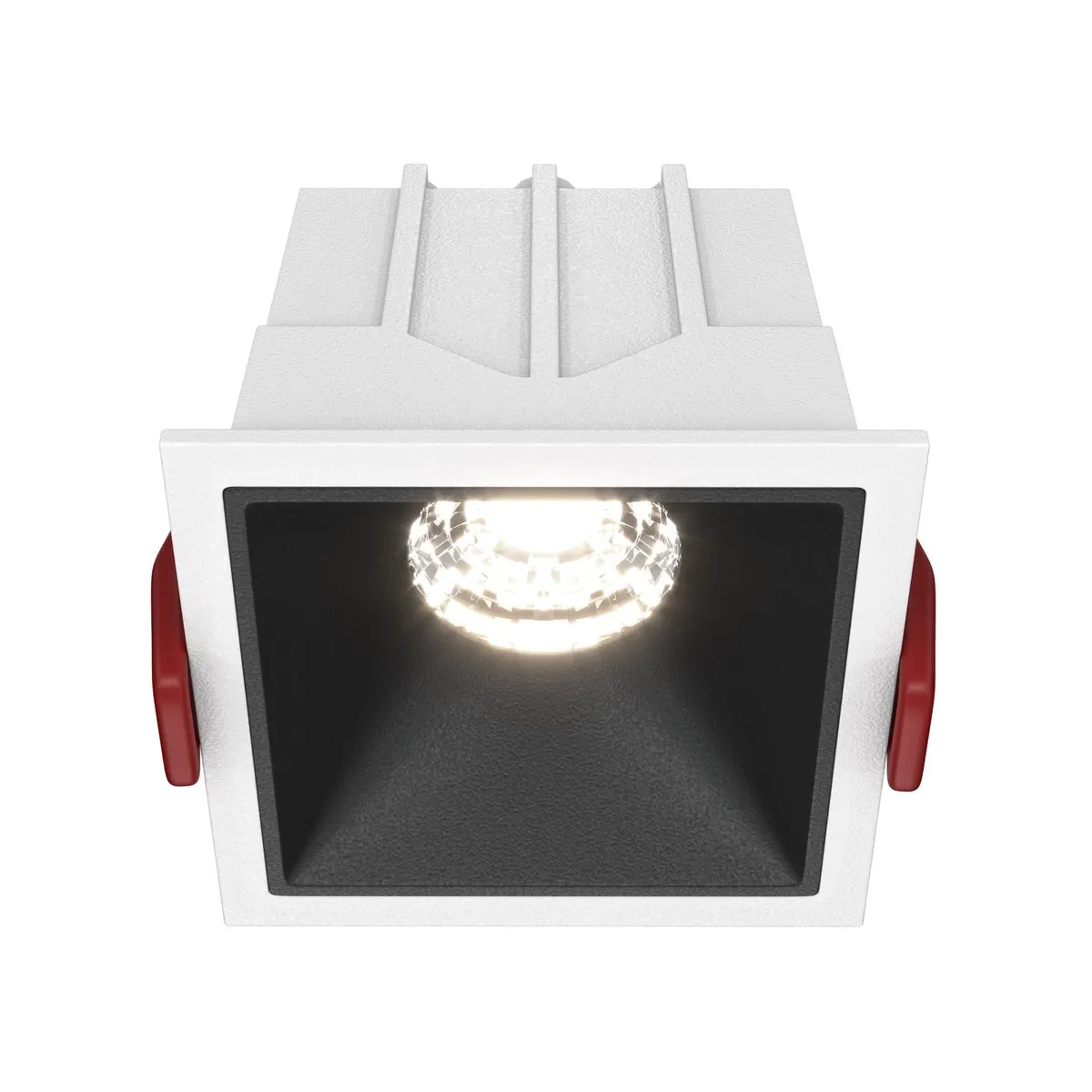 DL043-01-10W4K-SQ-WB Встраиваемый Светильник Downlight 4000K 36.0° IP 20 Алюминий и пластик LED Белый 10Вт 65мм