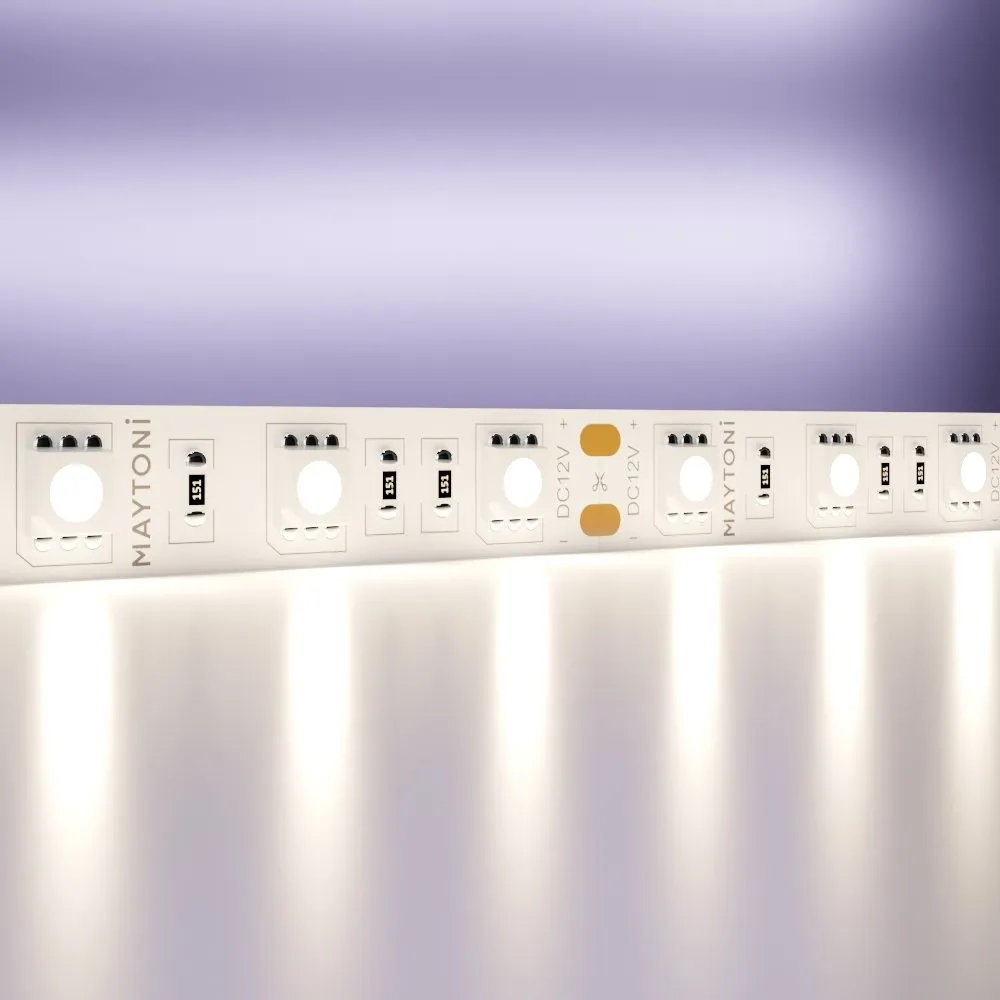 10129 Светильник Светодиодная лента Standard 4000K 120.0° IP 20 Медь LED Белый 14,4Вт 5м