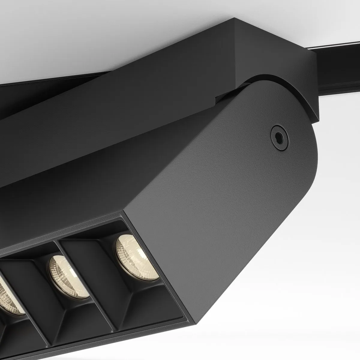 TR015-2-10W3K-B Трековый Светильник Магнитная трековая система S35 3000K 24.0° IP 20 Алюминий LED Черный 10Вт