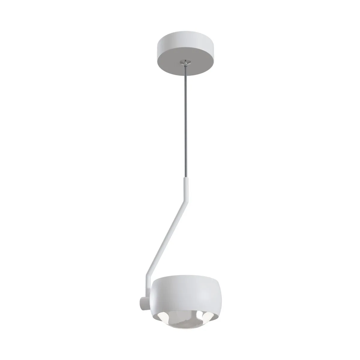 MOD072PL-L8W3K Подвесной Светильник Pendant 3000K 75.0° IP 20 Алюминий LED Белый 8Вт