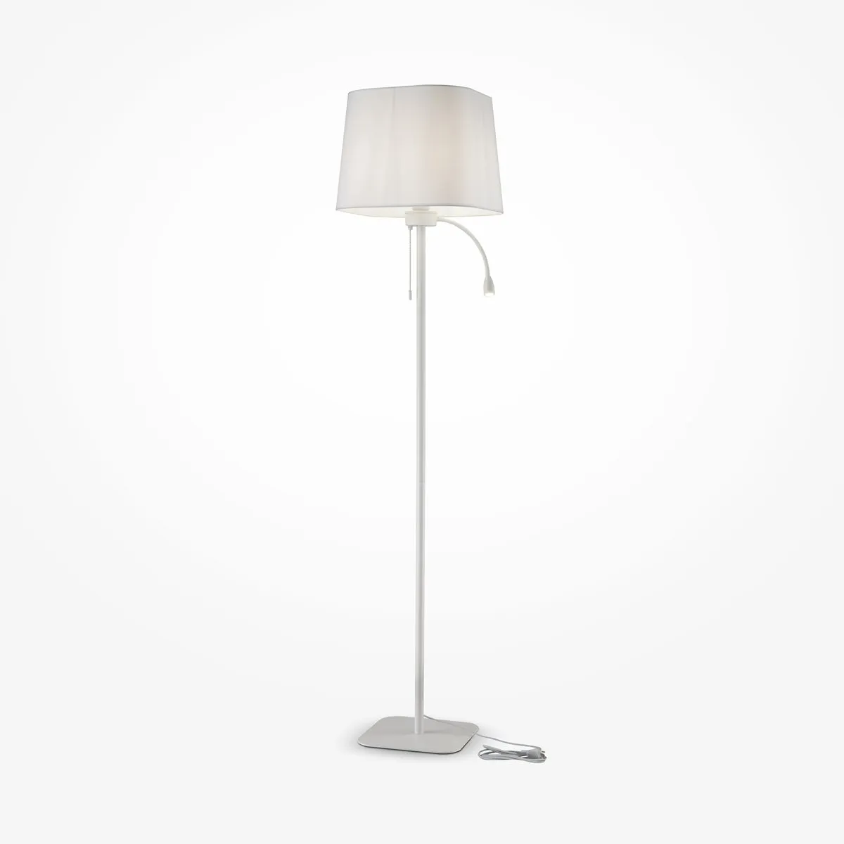 Z001FL-L3W-1W Напольный Светильник Table & Floor 3000K 30.0° IP 20 Металл, Текстиль E27 Белый 60Вт