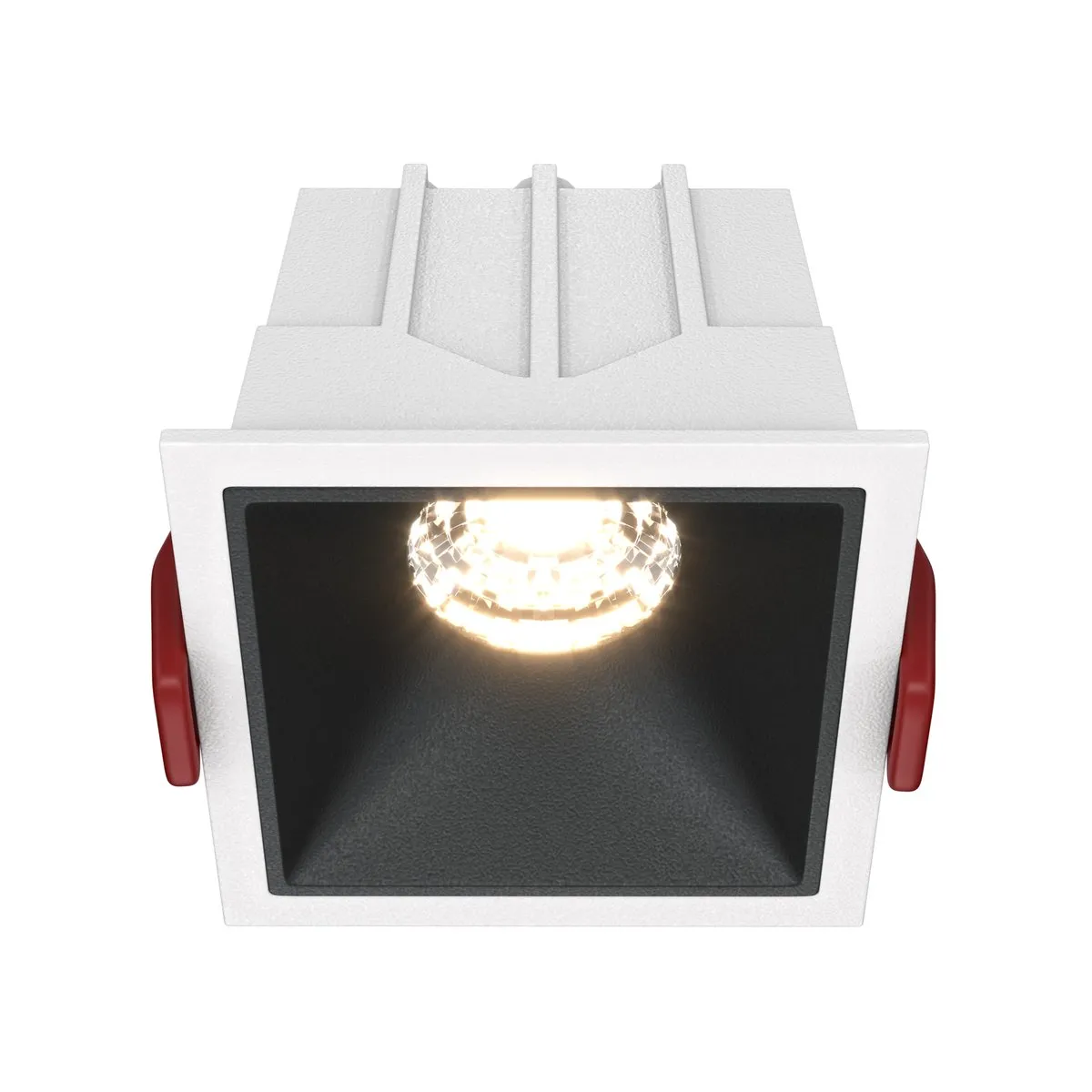 DL043-01-10W3K-D-SQ-WB Встраиваемый Светильник Downlight 3000K 36.0° IP 20 Алюминий и пластик LED Белый 10Вт 65мм