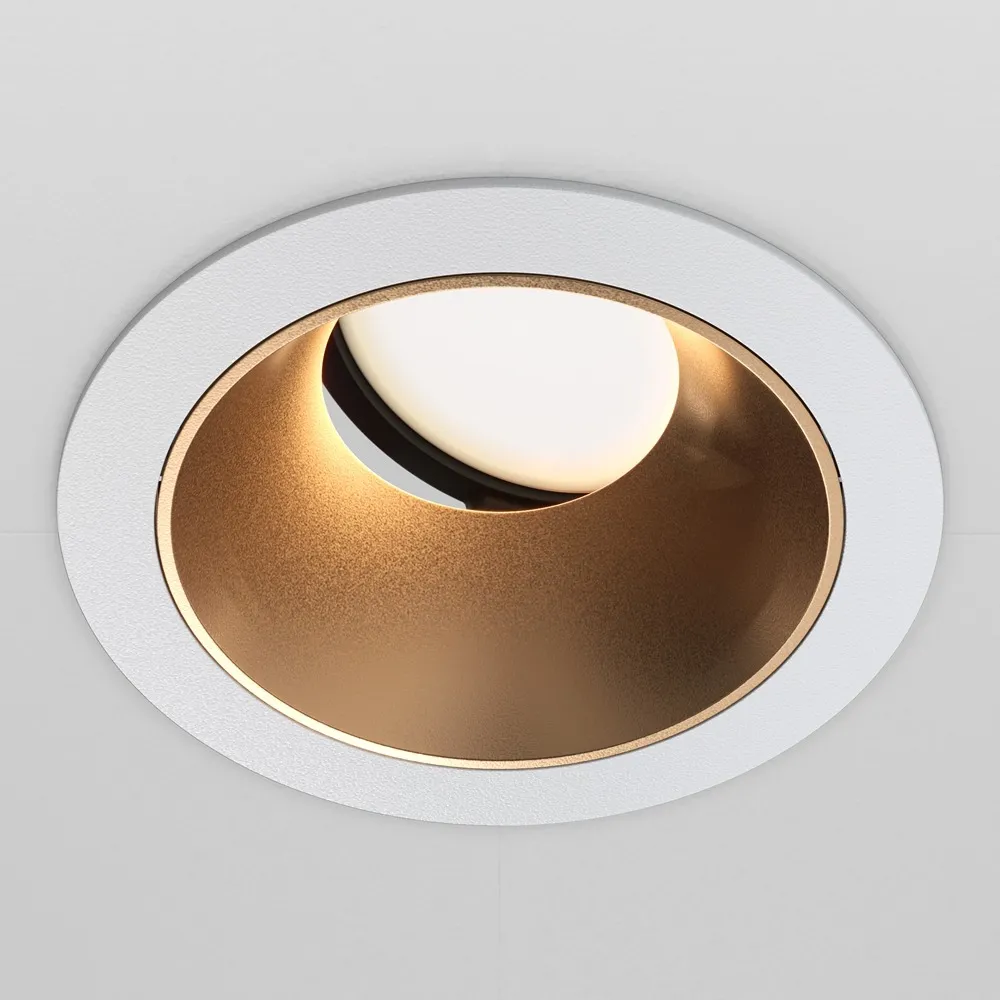 DL051-U-1WMG Встраиваемый Светильник Downlight 0K 36° IP 20 Алюминий GU10 Белый