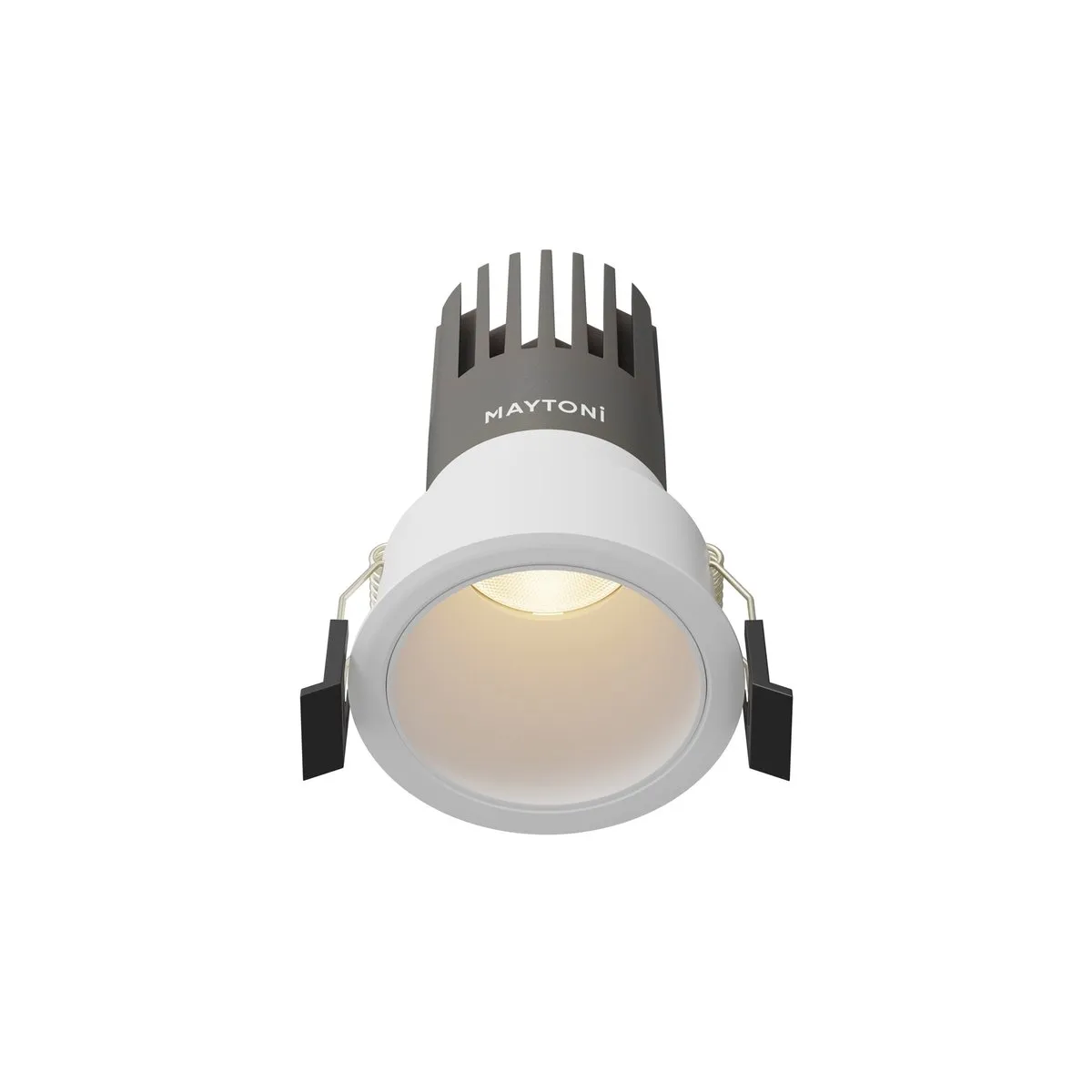 DL116-10W-3K-W Встраиваемый Светильник Downlight 3000K 50.0° IP 20 Алюминий LED Белый 10Вт