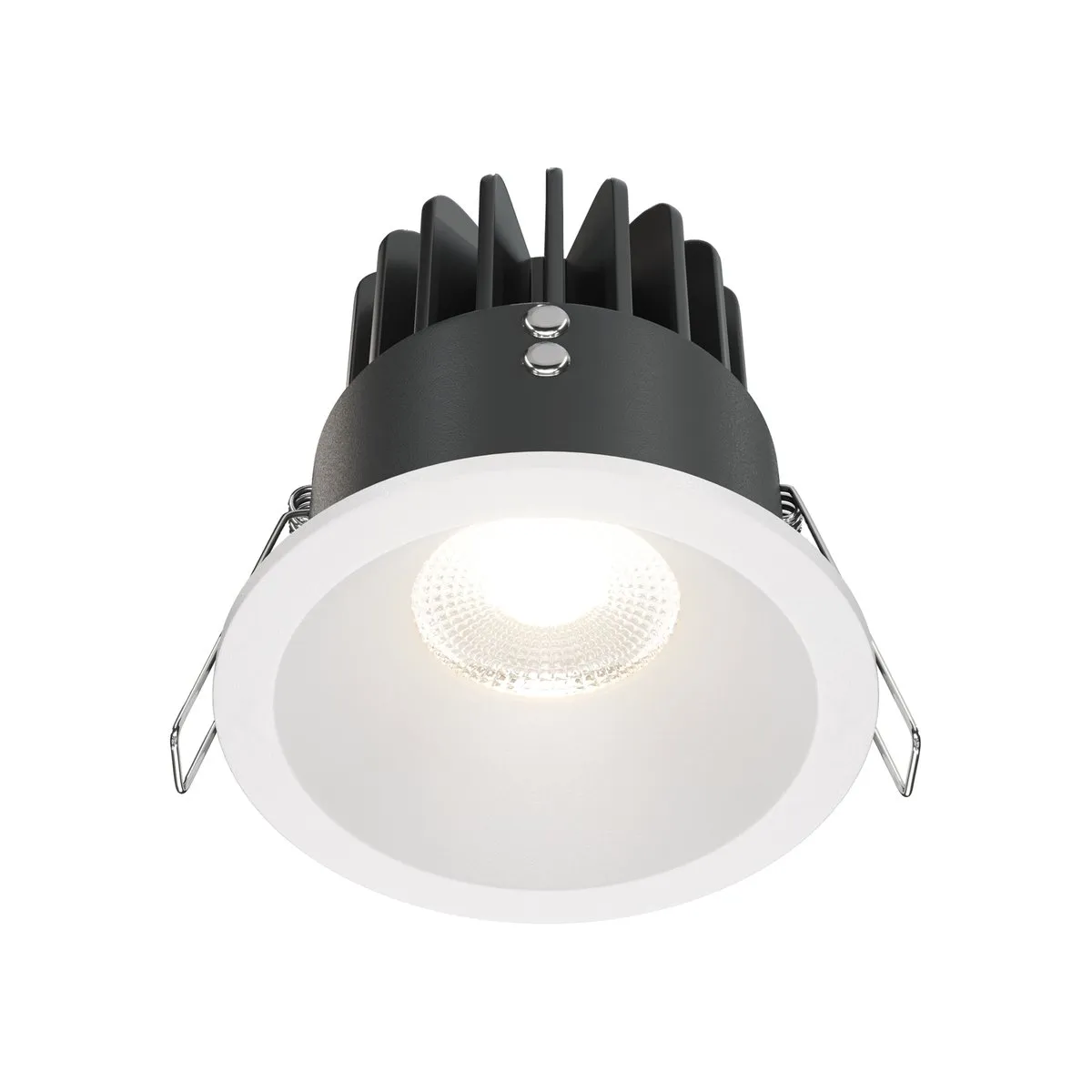 DL034-L12W4K-W Встраиваемый Светильник Downlight 4000K 60.0° IP 65 Алюминий LED Белый 12Вт