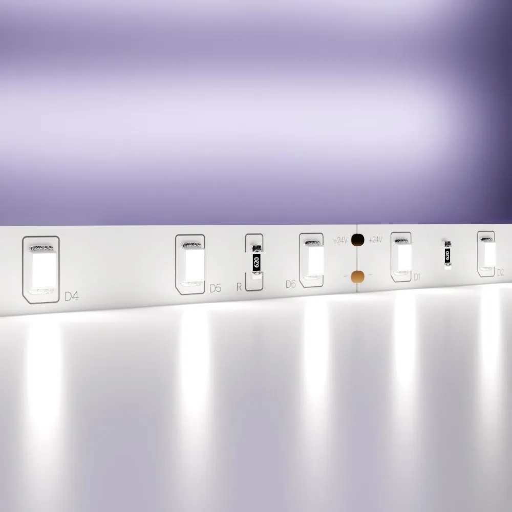 10138 Светильник Светодиодная лента Standard 6000K 120.0° IP 20 Медь LED Белый 4,8Вт 5м