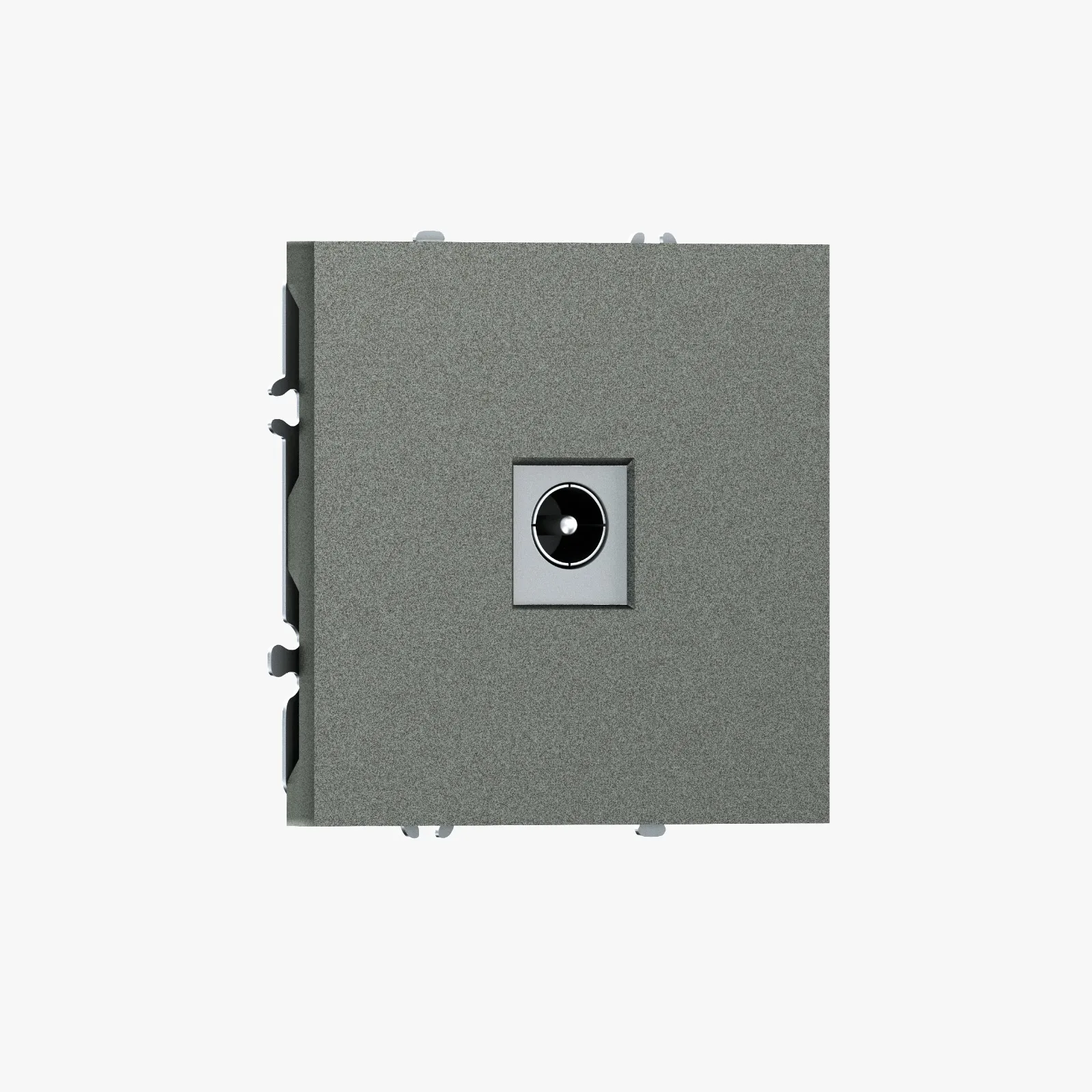 DB30200-DS85945 Розетка TV-SAT 1 Вых.:0-2400 МГц, матовый титан Donel S08
