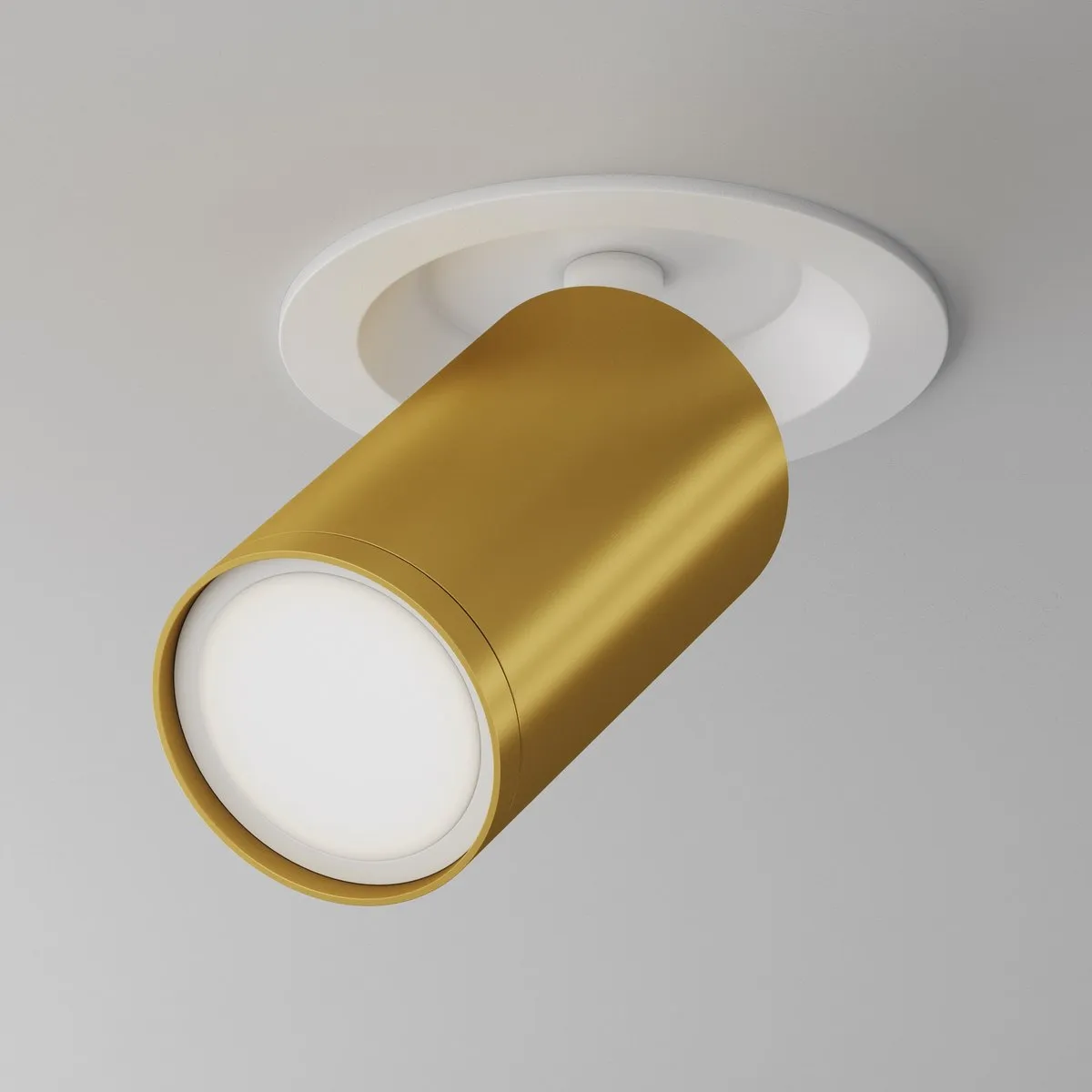 C048CL-U-1WMG Встраиваемый Светильник Ceiling 0K 36° IP 20 Алюминий GU10 Белый