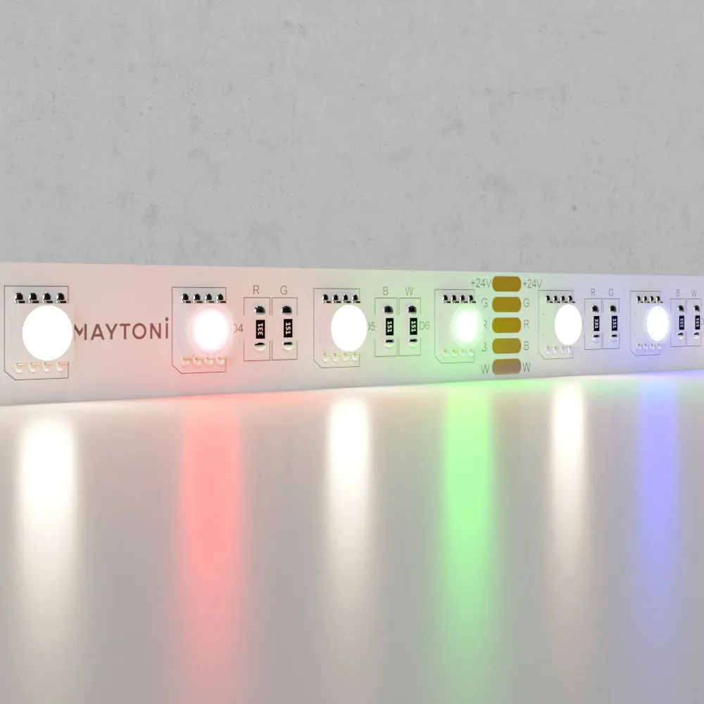 10180 Светильник Светодиодная лента Standard 4000K 120.0° IP 20 Медь LED Белый 19,2Вт 5м