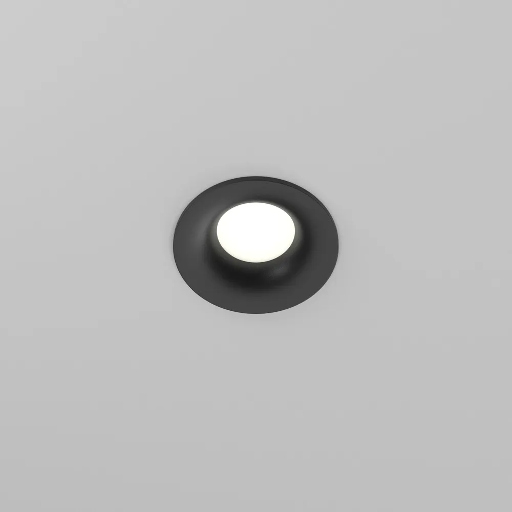 DL027-GU10-B Встраиваемый светильник Slim GU10 x 10Вт IP 44