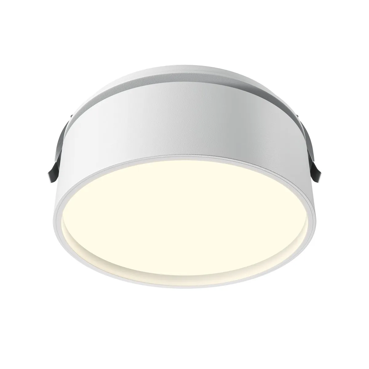 DL024-18W3K-W Встраиваемый Светильник Downlight 3000K 120.0° IP 20 Алюминий LED Белый 18Вт
